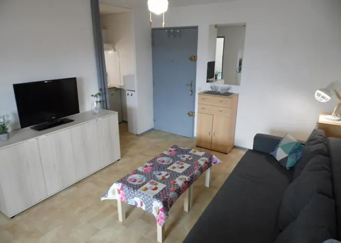Apartment Cosy A 200m De La Avec Parking Prive Et Loggia, Animaux Admis - Fr-1-326-668